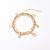 Gold Multi-Layered Heart Bracelet